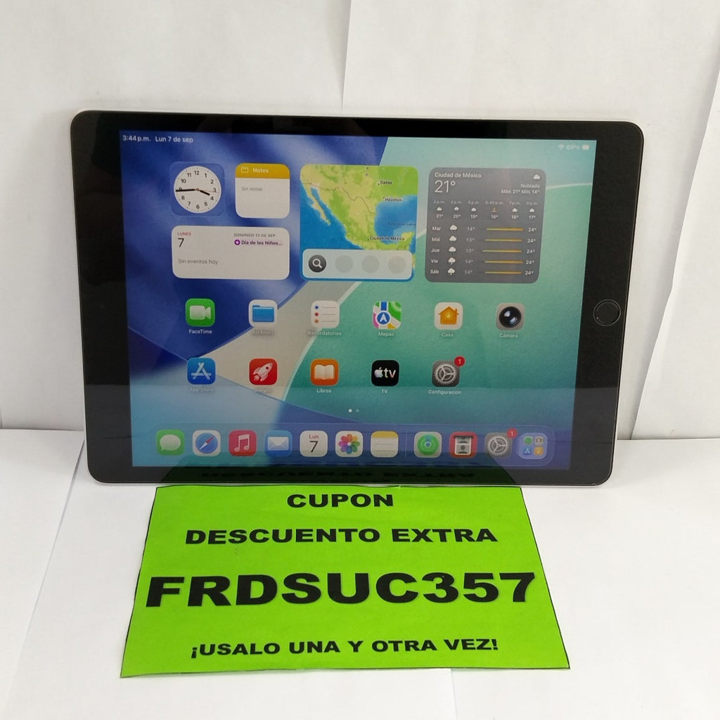 TABLETA APPLE IPAD 9 A2602 64 GB 3 GB RAM (SEMINUEVO)