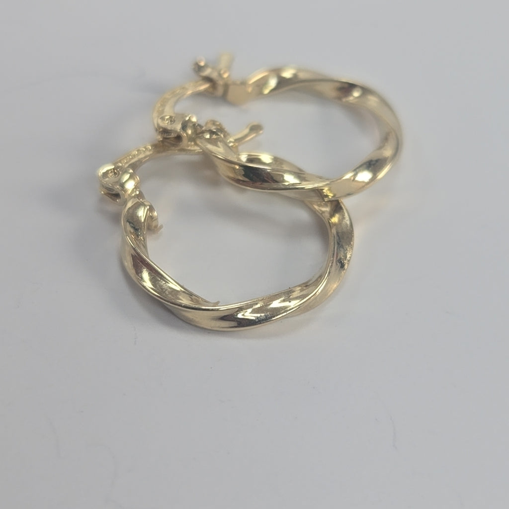ARETES ARRACADAS TORZAL 14K 1.1 GR (NUEVO)