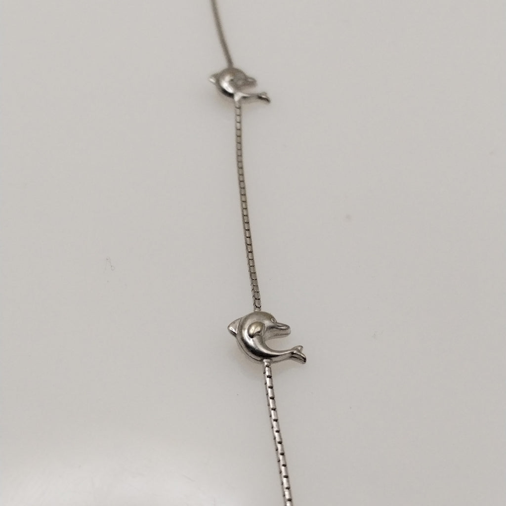 PULSERA ORO BLANCO 14 K 1,90 GRMS (SEMINUEVO)