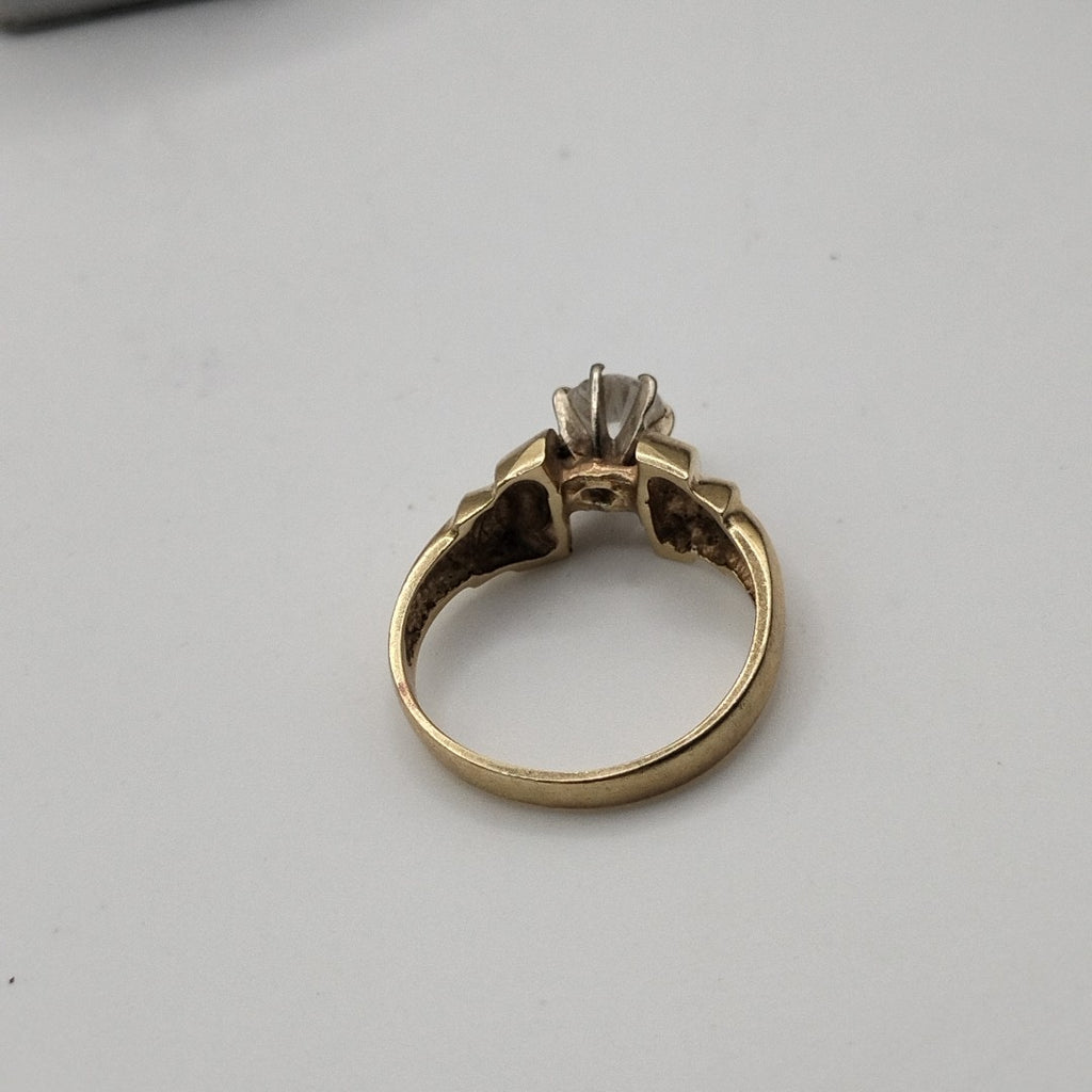 SOLITARIO ORO 14 K 3,80 GRMS (SEMINUEVO)
