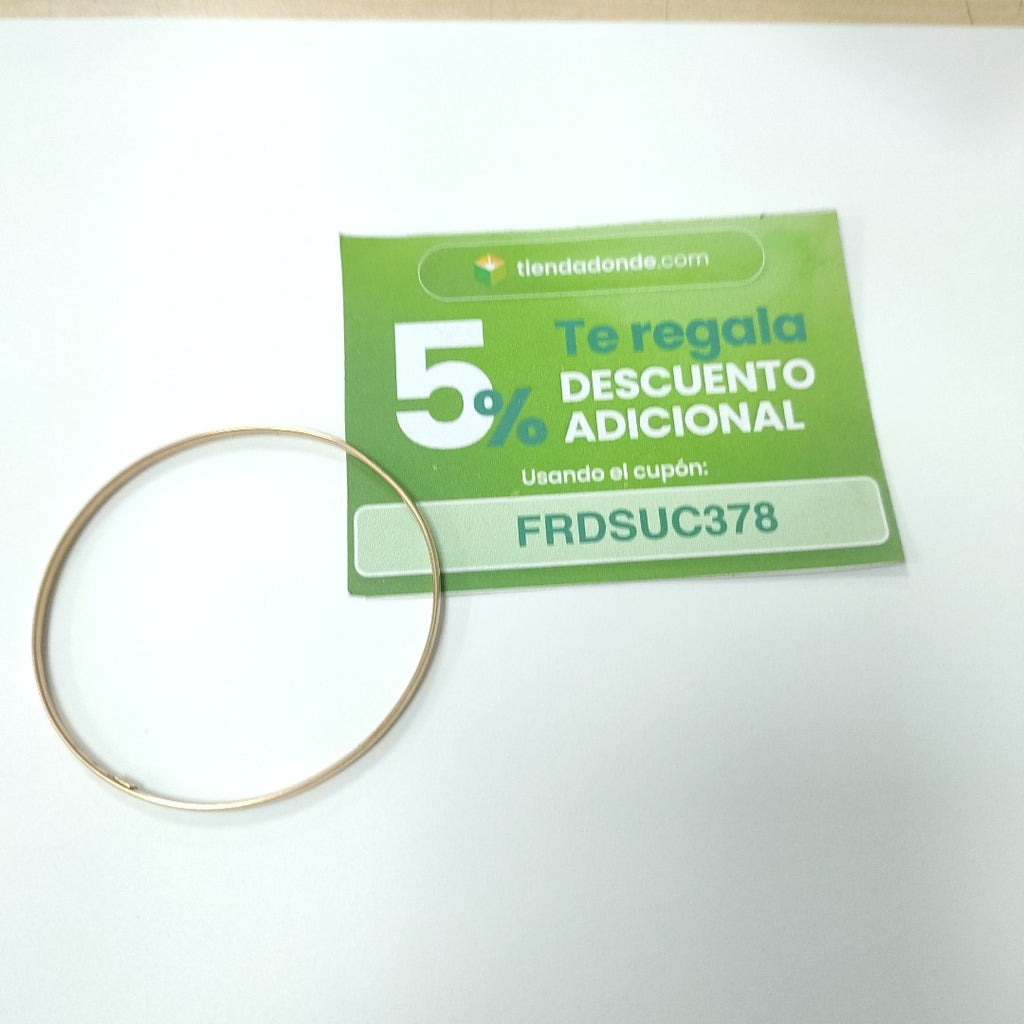 PULSERA RIGIDA ORO 14 K 4.6 GRMS (SEMINUEVO)