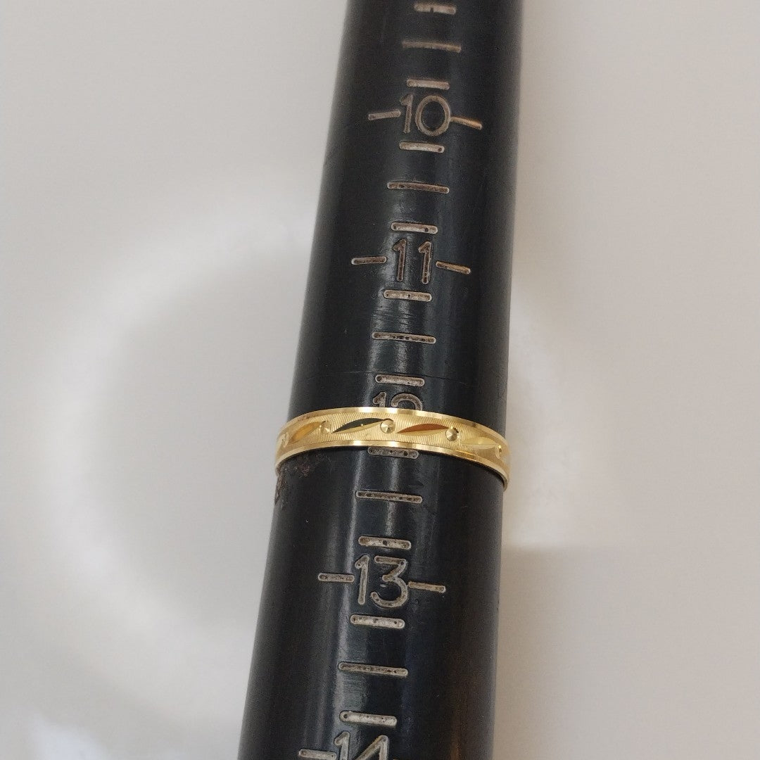 ARGOLLA ORO 10 K 1.2 GRMS (SEMINUEVO)