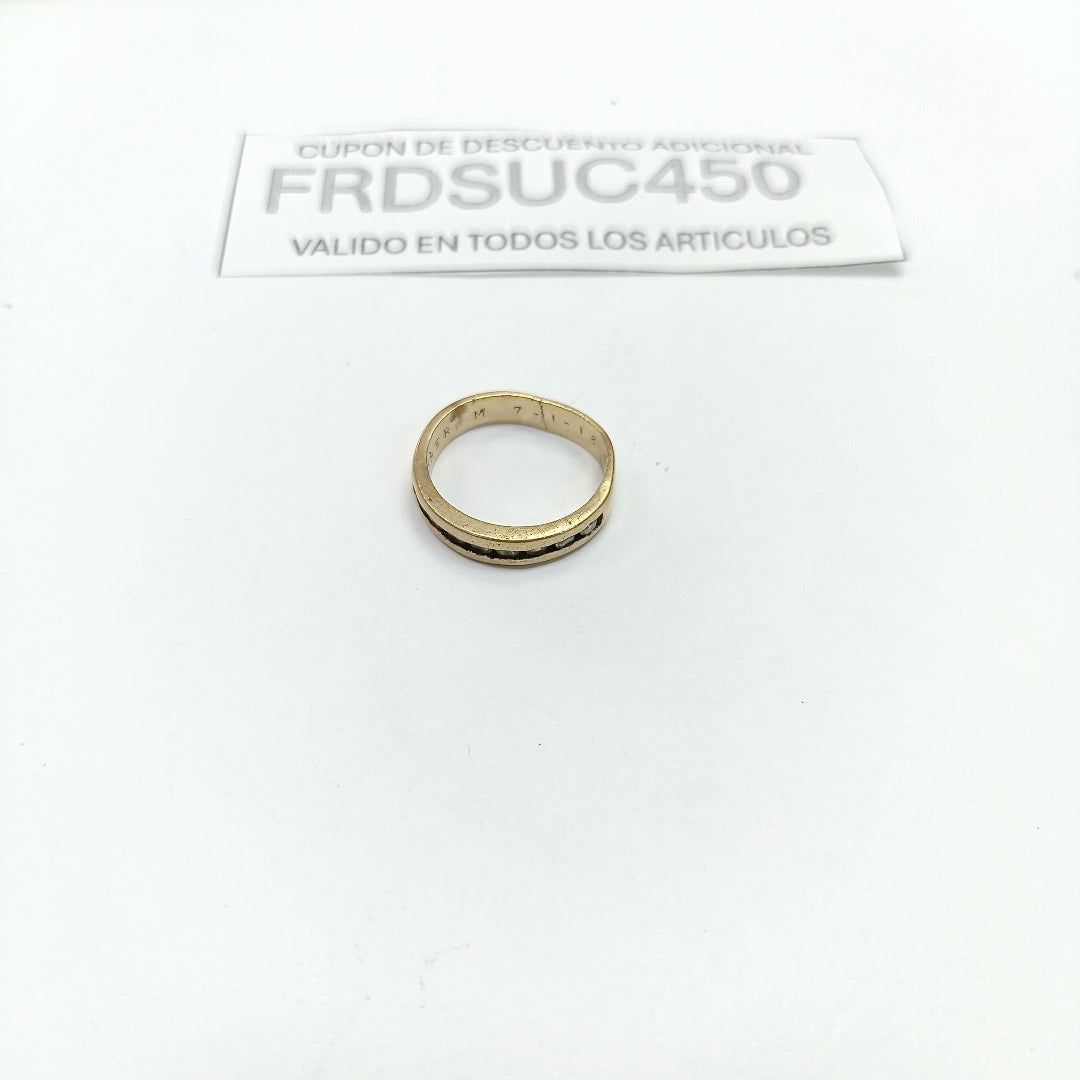 ARGOLLA ORO 10 K 3.4 GRMS (SEMINUEVO)