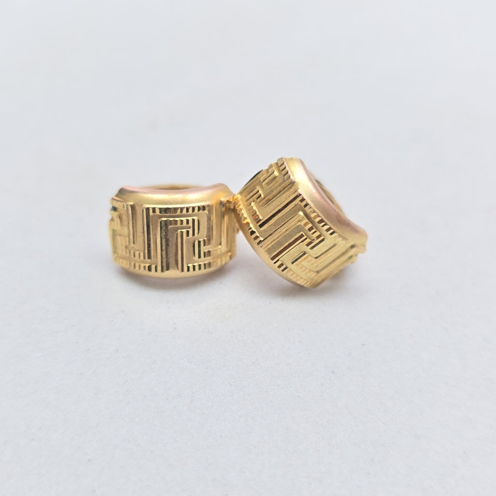 ARETES PAR ORO 14 K 2.9 GRMS (SEMINUEVO)