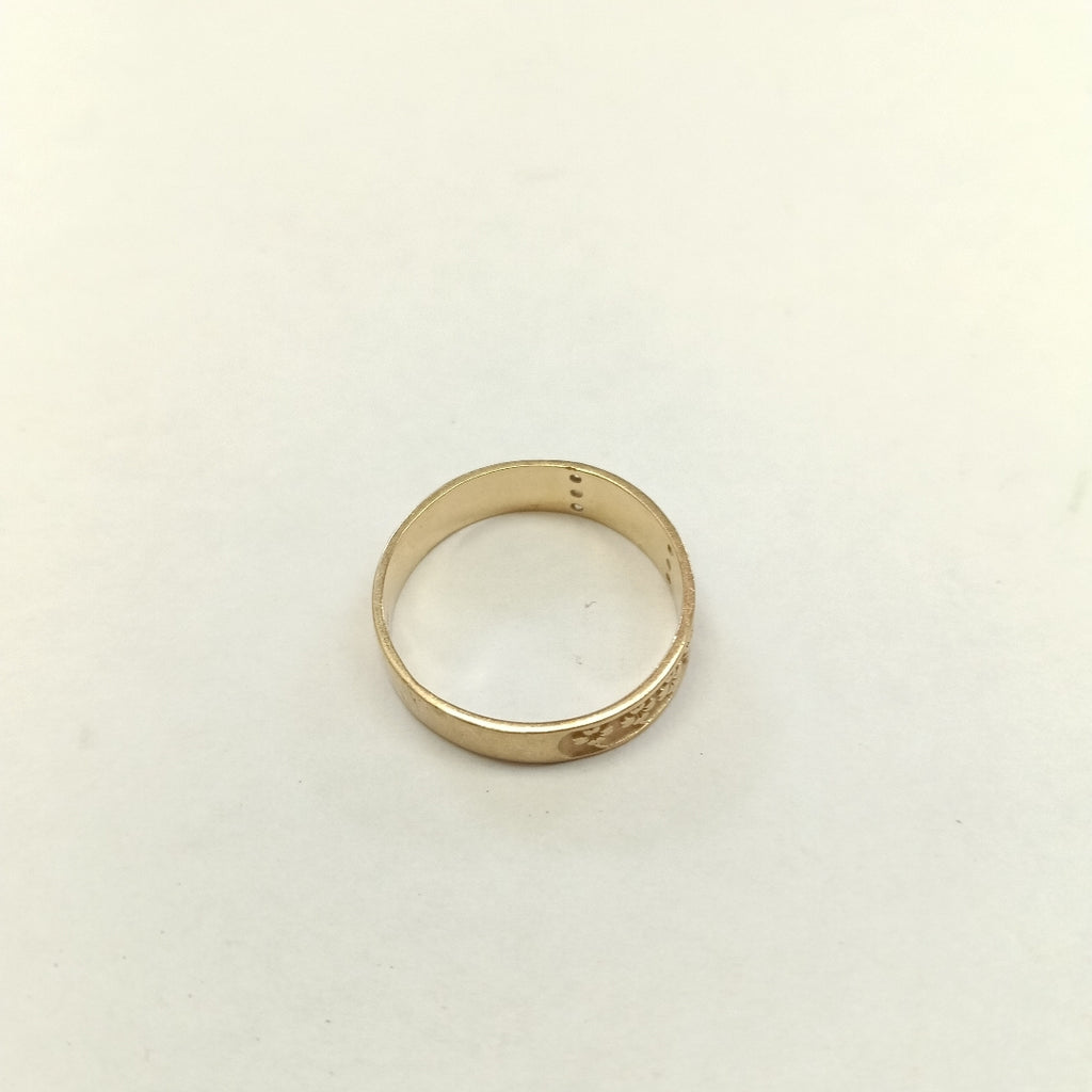 ARGOLLA DE LA SUERTE ORO 14 K 2.6 GRMS (SEMINUEVO)