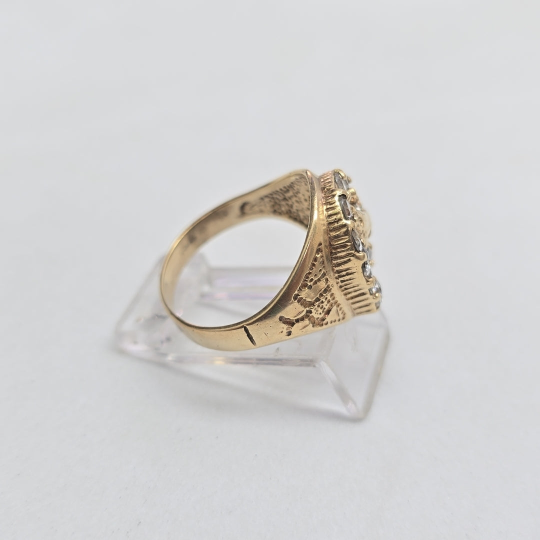 ANILLO ORO 10 K 5.9 GRMS (SEMINUEVO)