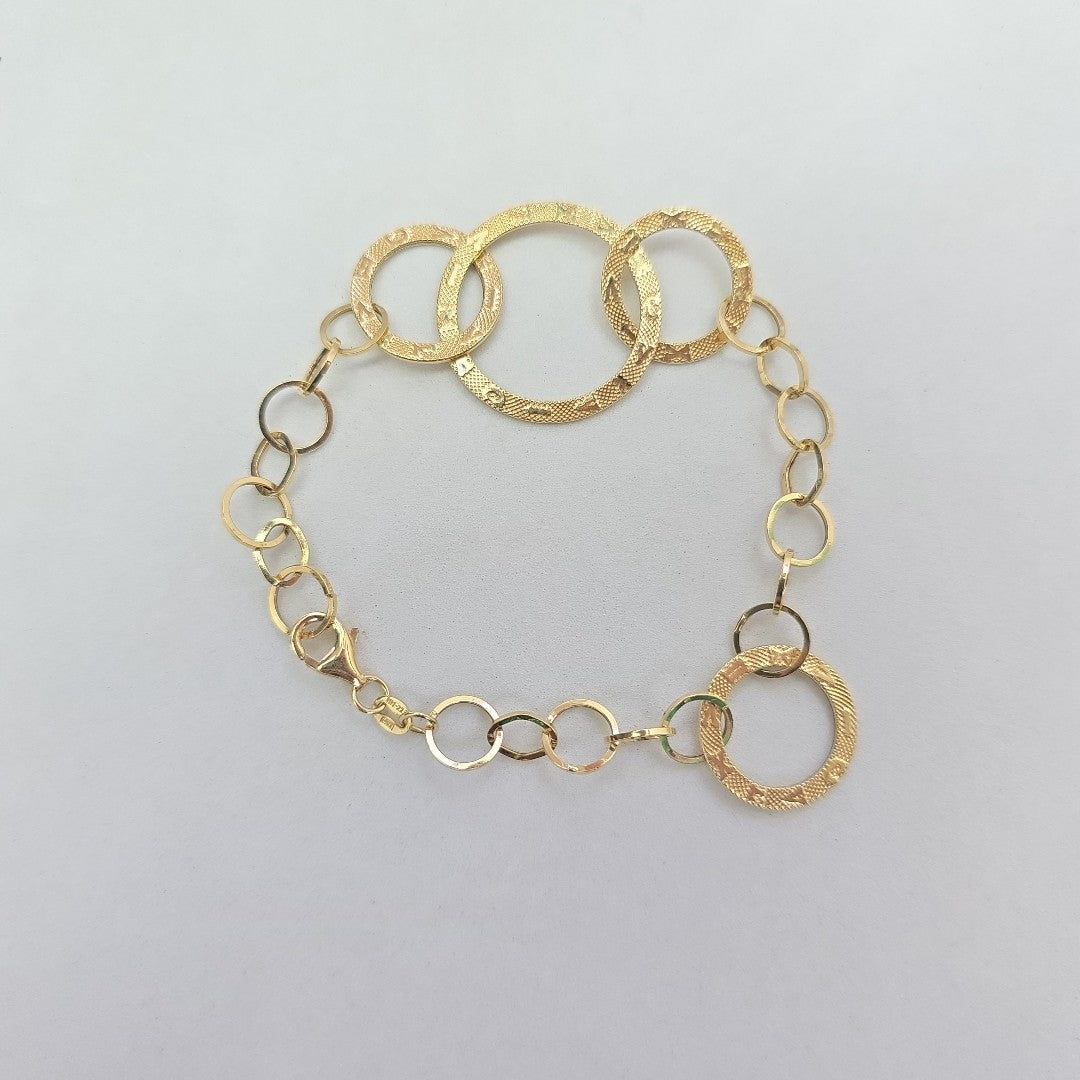 PULSERA ORO 14 K 4.3 GRMS (SEMINUEVO)