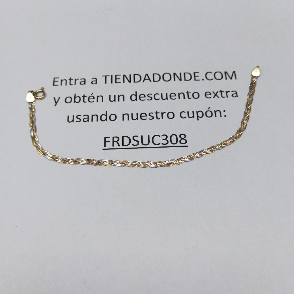PULSERA ORO 14 K 2 GRMS (SEMINUEVO)