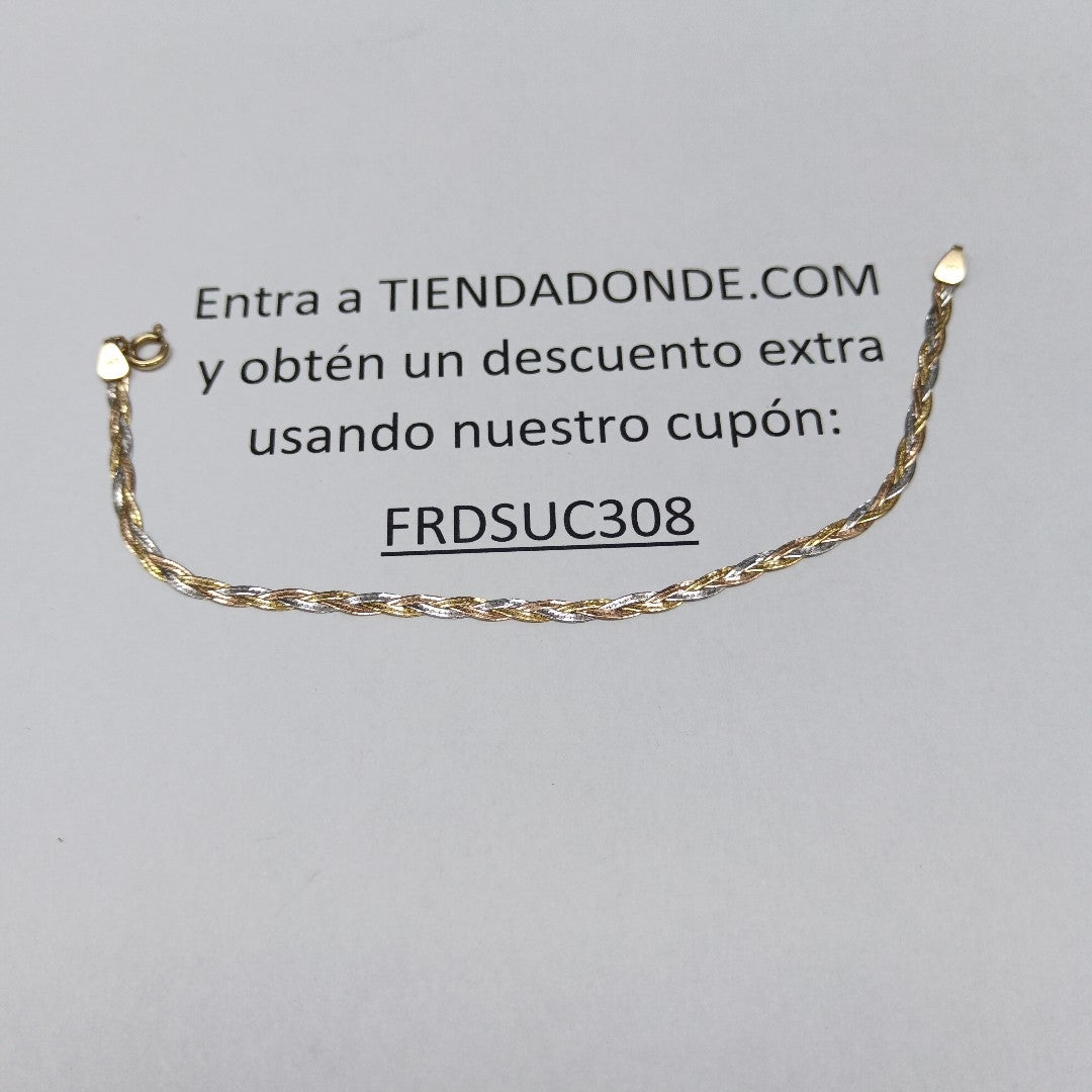 PULSERA ORO 14 K 2 GRMS (SEMINUEVO)