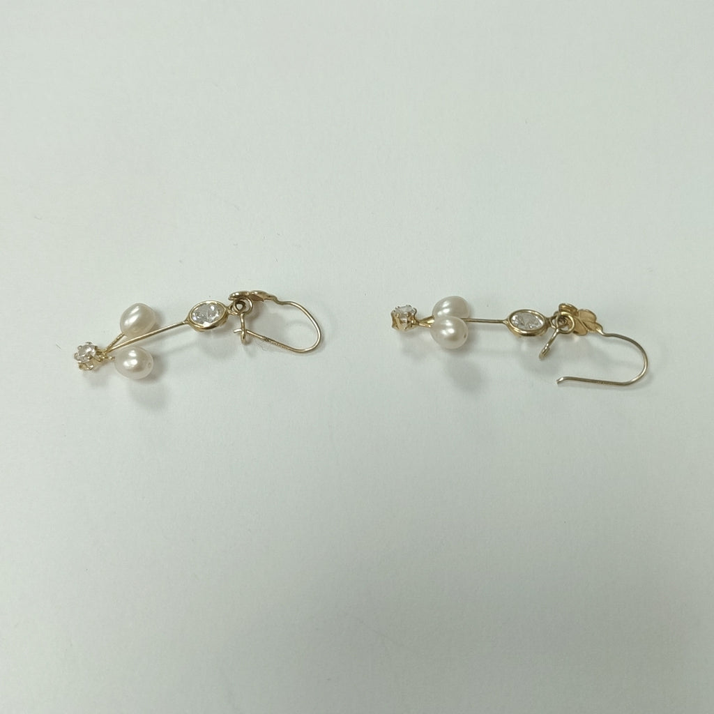ARETES PAR ORO 10 K 1.8 GRMS (SEMINUEVO)