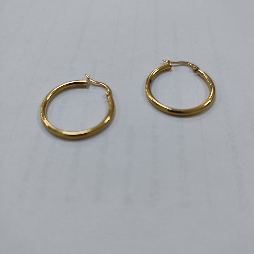 ARRACADAS PAR ORO 14 K 1.4 GRMS (SEMINUEVO)