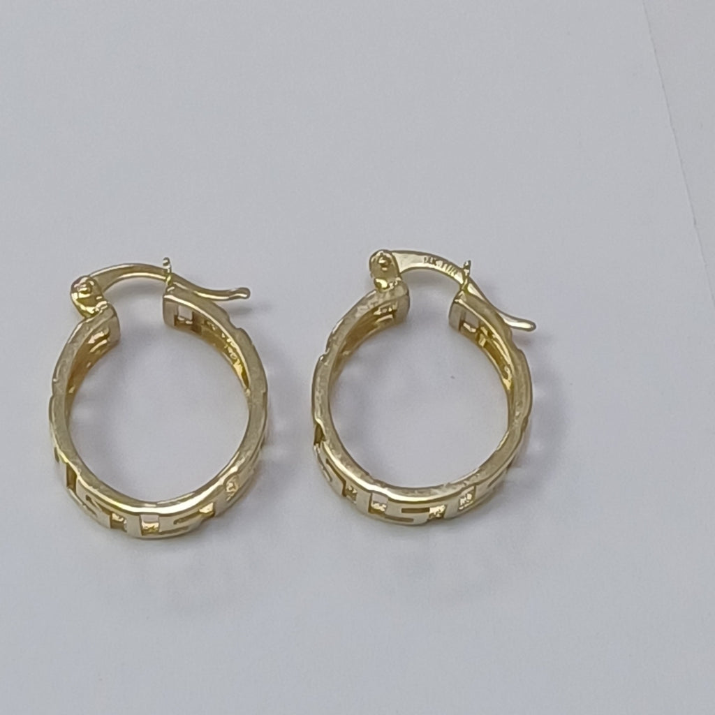 ARRACADAS PAR ORO 14 K 2,90 GRMS (SEMINUEVO)