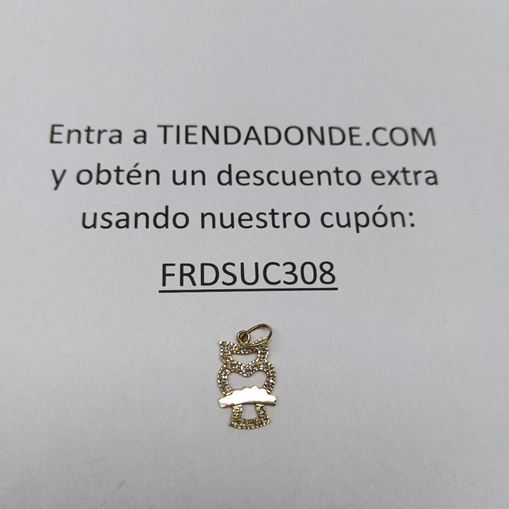 DIJE ORO 14 K 1.6 GRMS (SEMINUEVO)