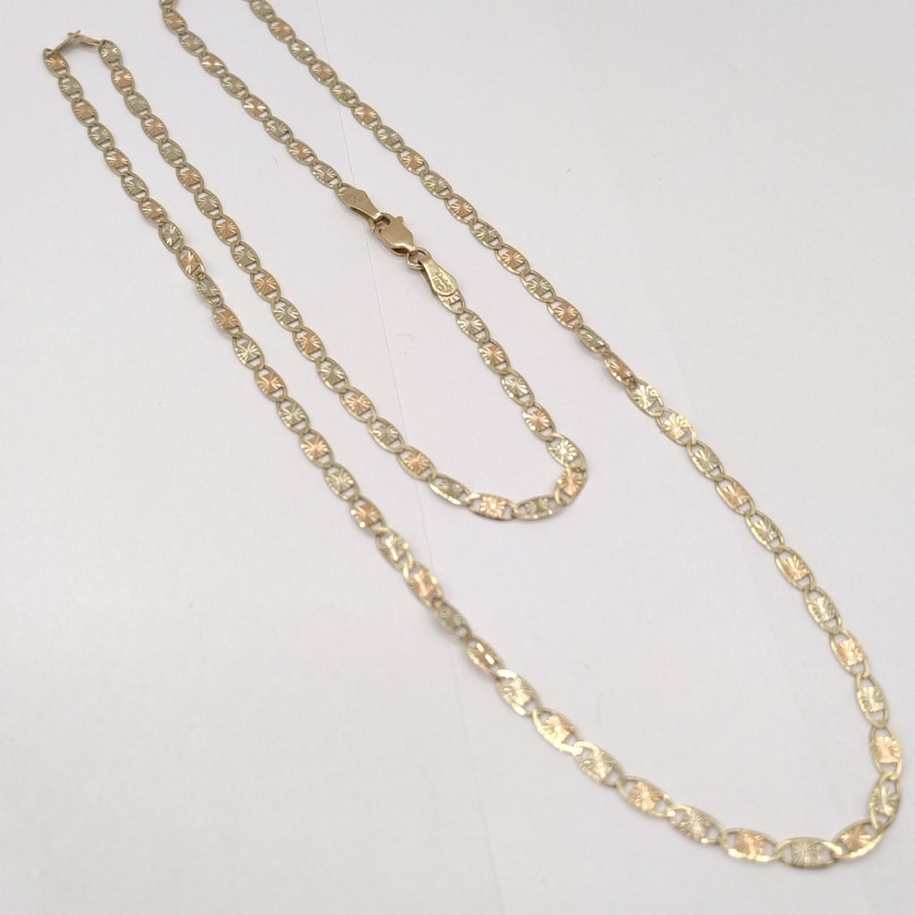 CADENA ORO, ORO COMBINADO 10 K 7 GRMS (SEMINUEVO)
