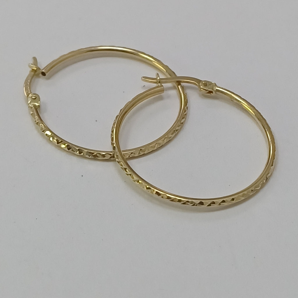 ARRACADAS PAR ORO 14 K 1,80 GRMS (SEMINUEVO)