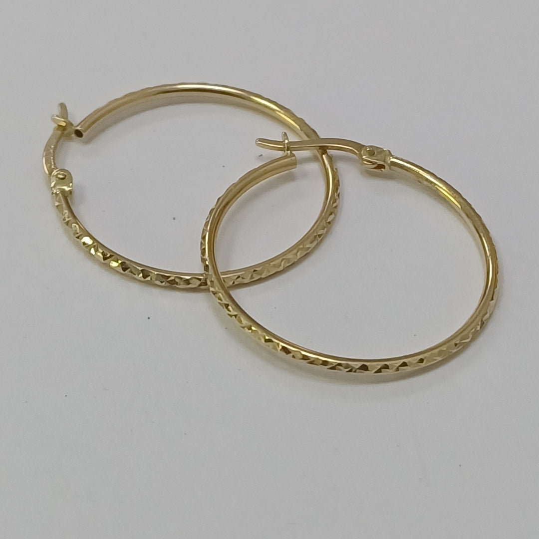 ARRACADAS PAR ORO 14 K 1,80 GRMS (SEMINUEVO)