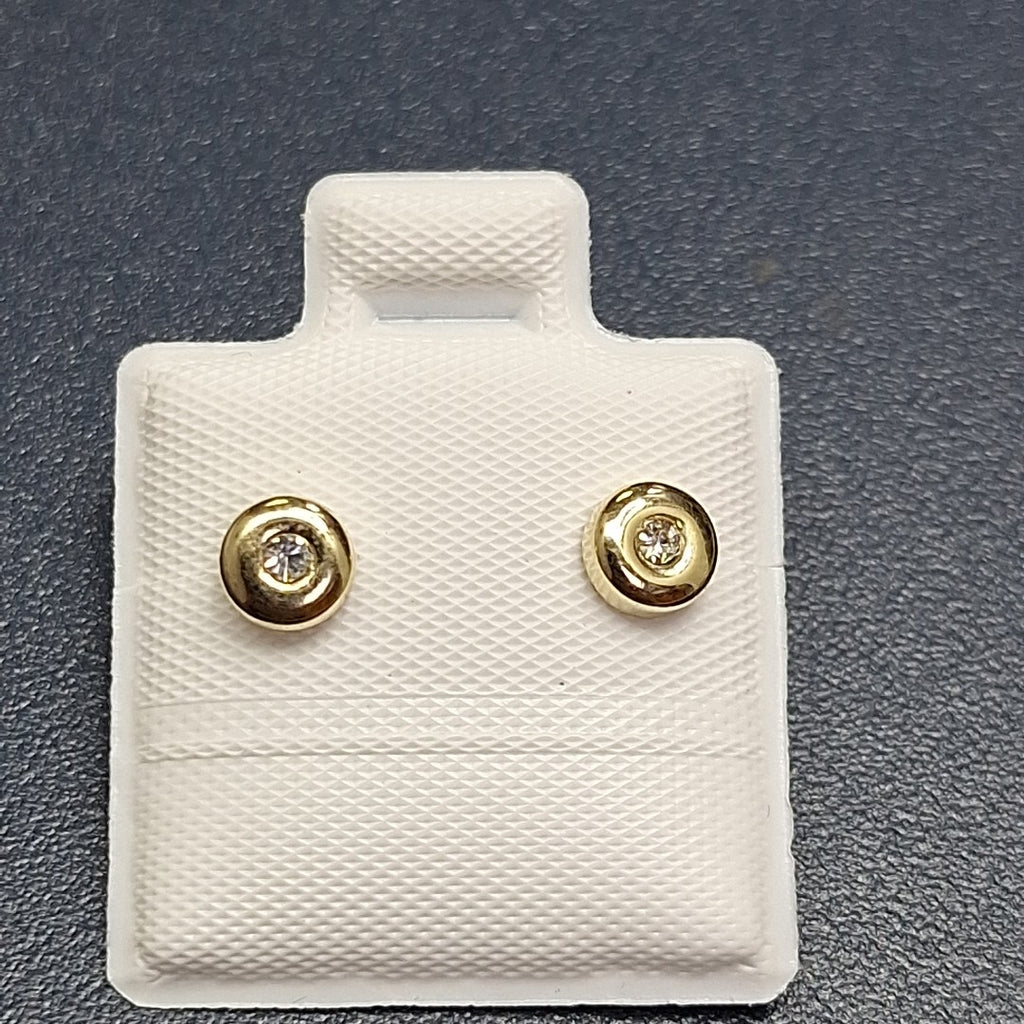 BROQUELES BROQUEL C CIRCONIA 14K 0.27 GR (NUEVO)