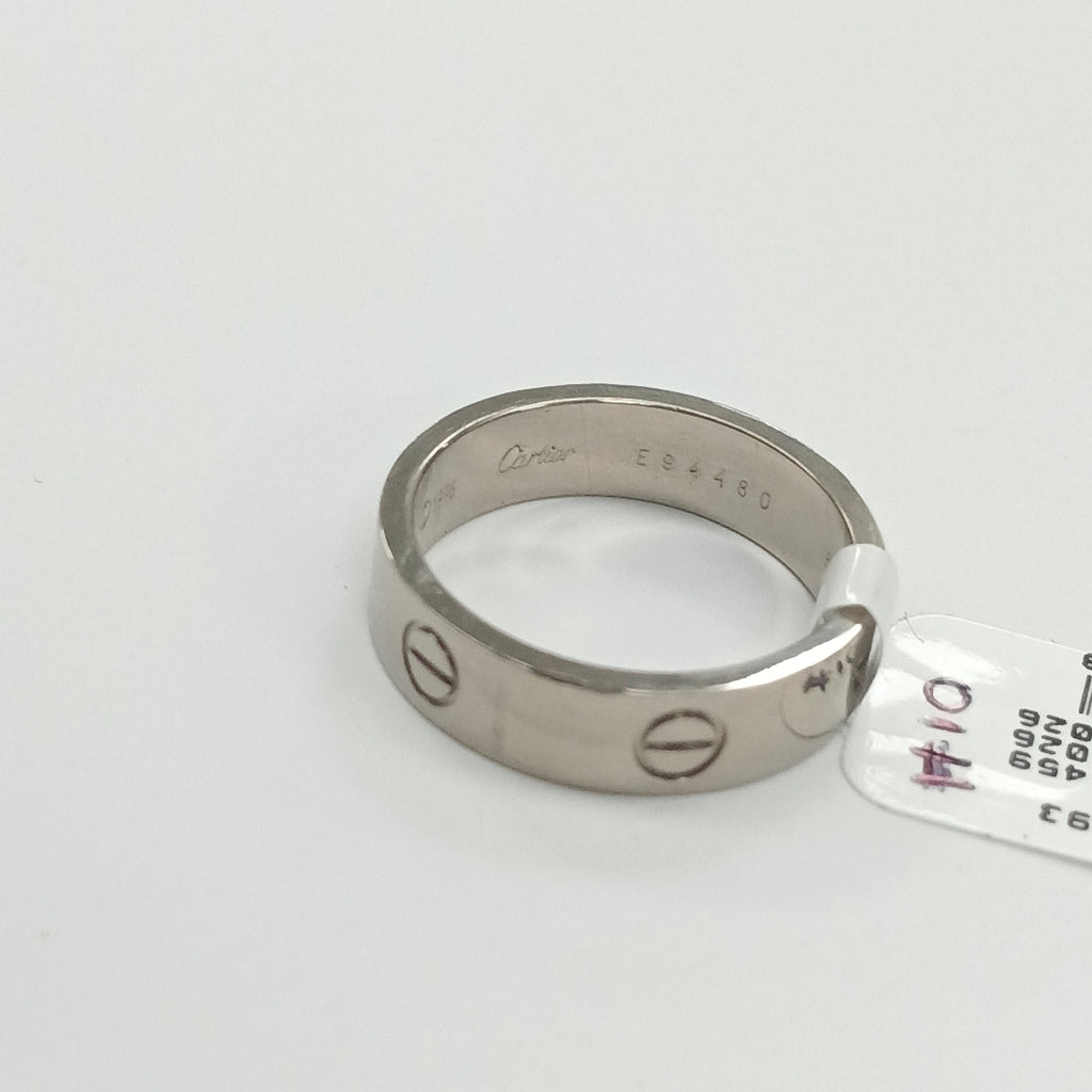 ANILLO ORO BLANCO 18 K 11,00 GRMS (SEMINUEVO)