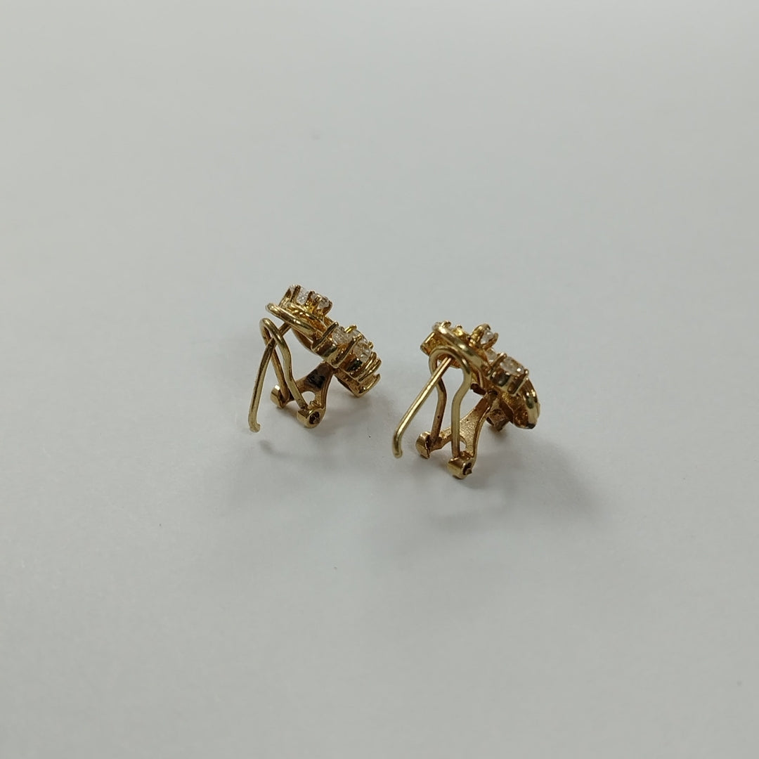 ARETES PAR ORO 10 K 3,60 GRMS (SEMINUEVO)