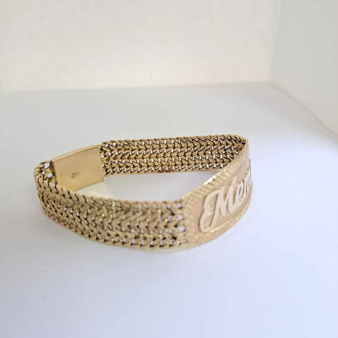 ESCLAVA ORO 14 K 39.8 GRMS (SEMINUEVO)