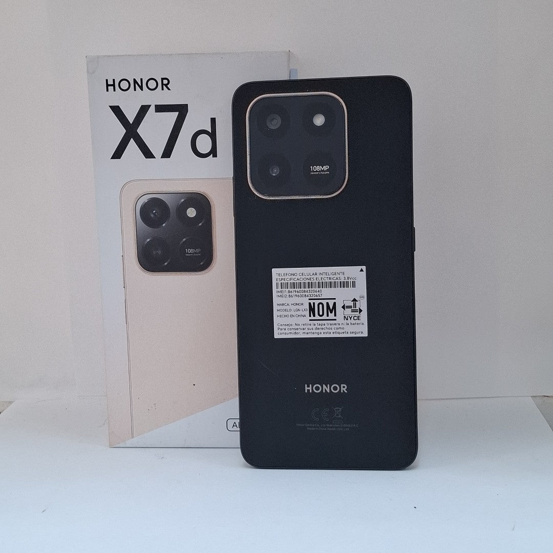 CELULAR HONOR X7D LGN-LX3 (2025) 256 GB 8 GB RAM (SEMINUEVO)