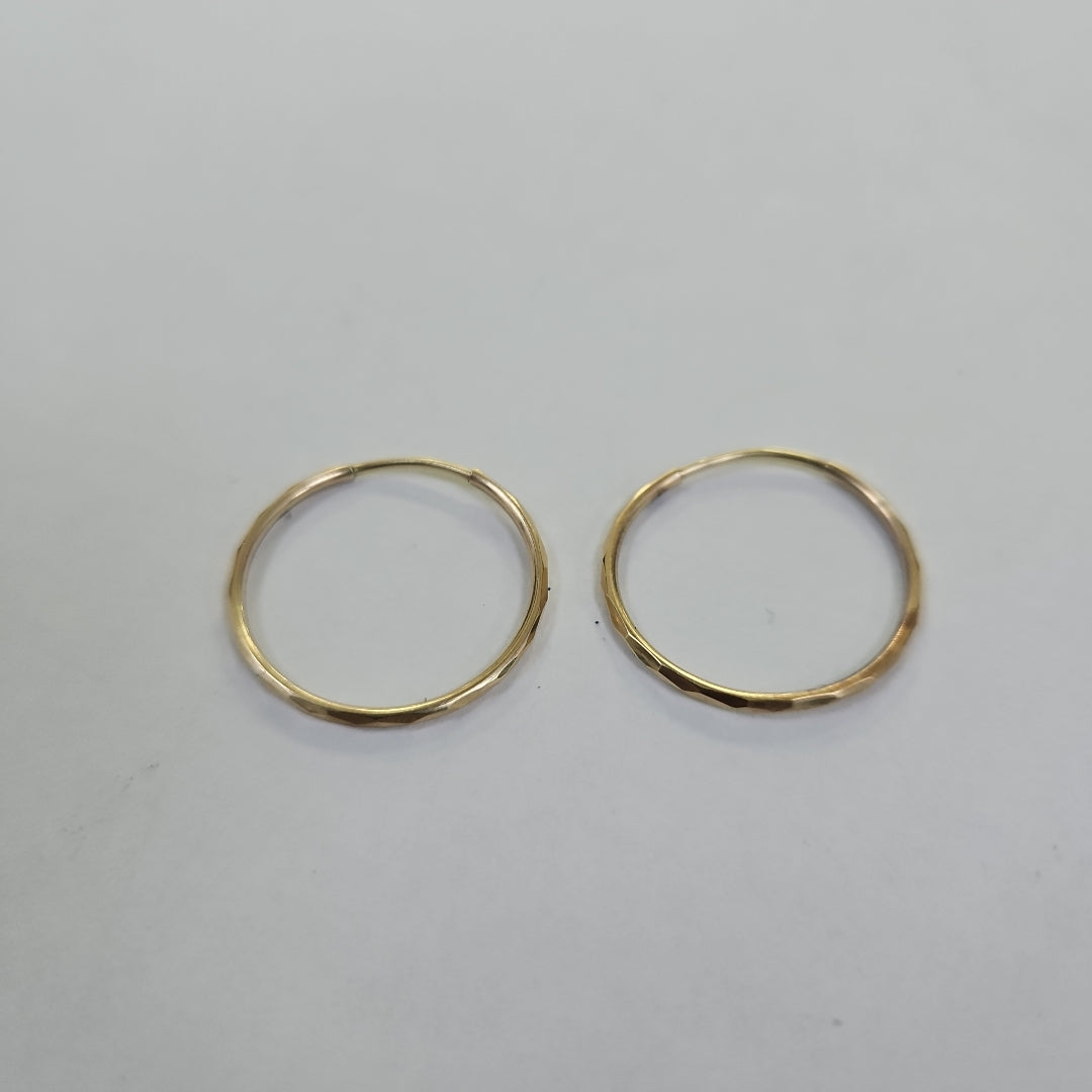 ARETES PAR ORO 10 K 0.9 GRMS (SEMINUEVO)