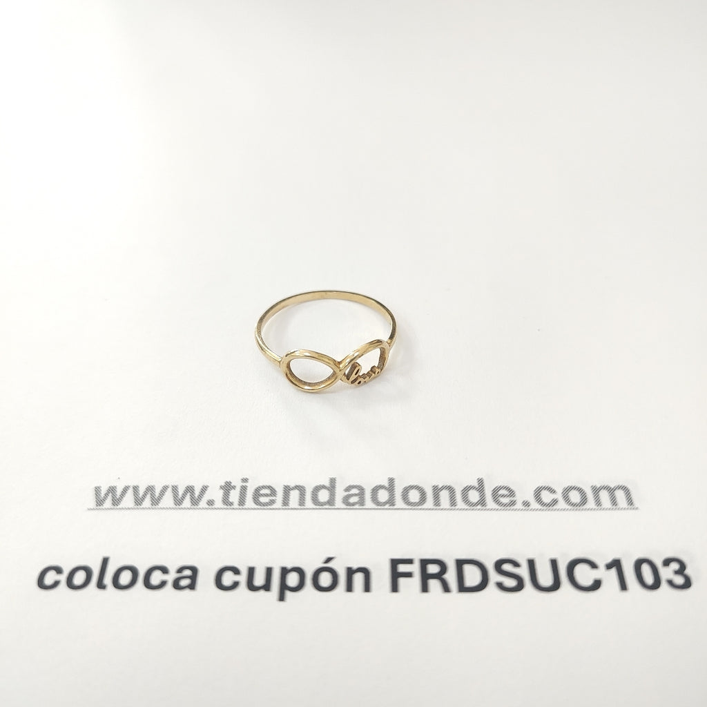 ANILLITO ORO 10 K 0.9 GRMS (SEMINUEVO)
