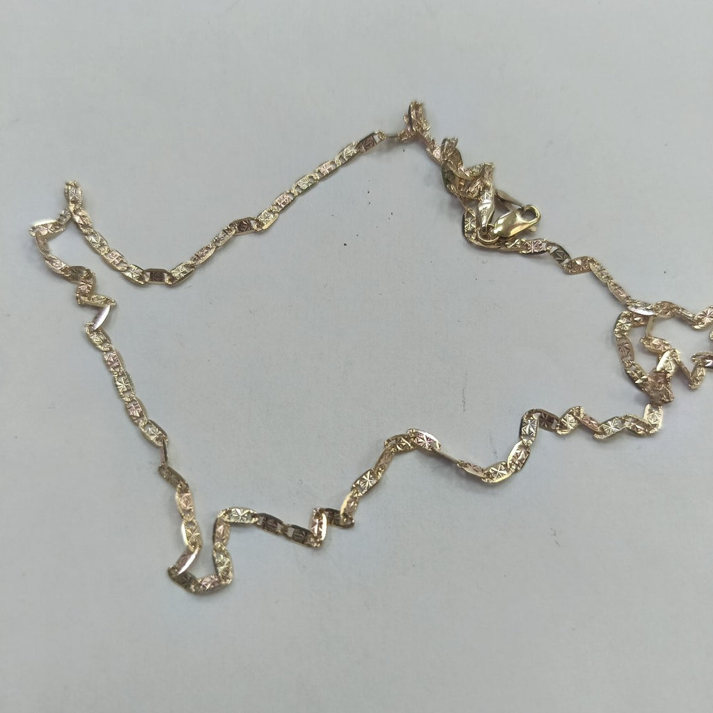 CADENA ORO COMBINADO 10 K 4.7 GRMS (SEMINUEVO)
