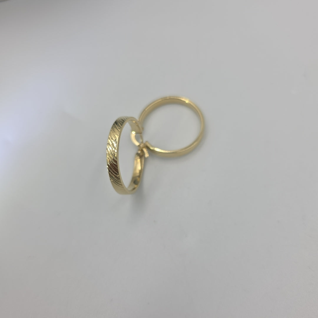 ARETES ARRACADA ASTRIADA 10K 2.4 GR (NUEVO)