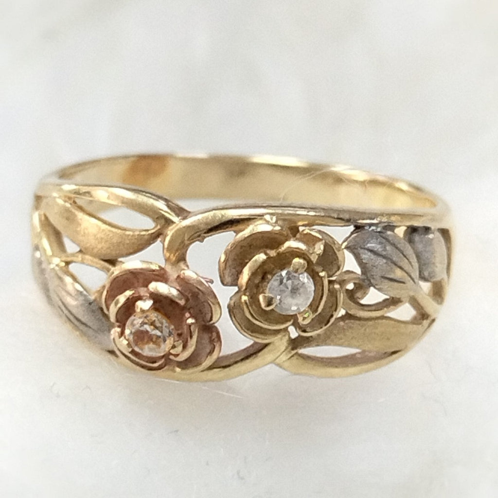 ANILLO ORO 14 K 3.8 GRMS (SEMINUEVO)