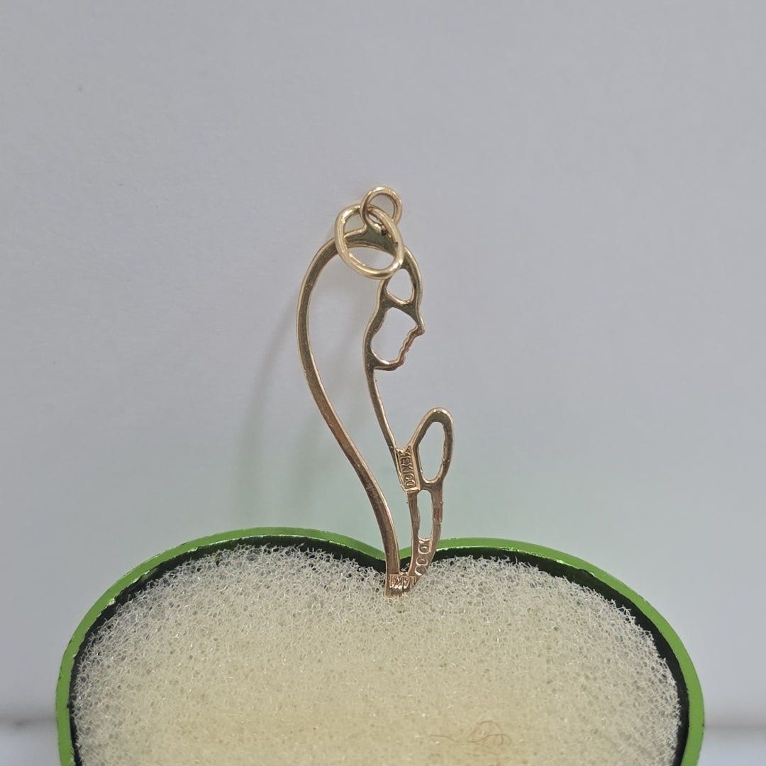 DIJE ORO 14 K 0.5 GRMS (SEMINUEVO)