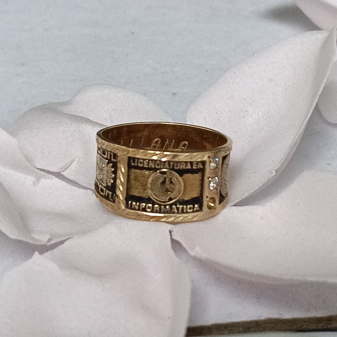 ANILLO ORO 8 K 4.1 GRMS (SEMINUEVO)