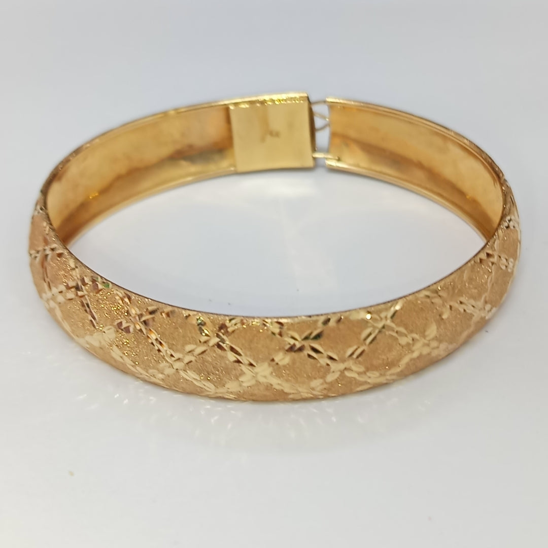 PULSERA RIGIDA ORO 14 K 8,30 GRMS (SEMINUEVO)
