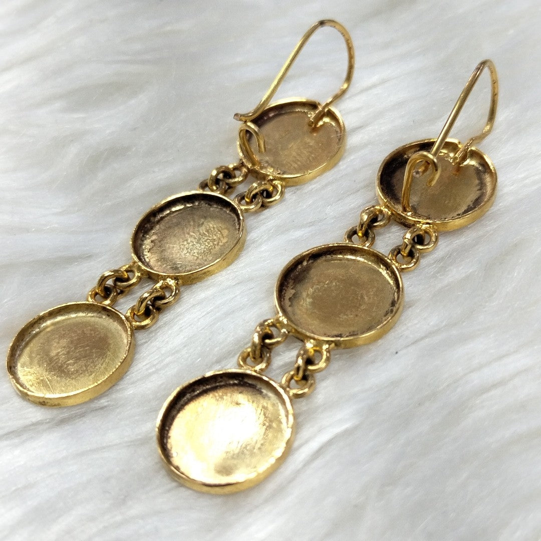ARETES PAR ORO 10 K 6.2 GRMS (SEMINUEVO)