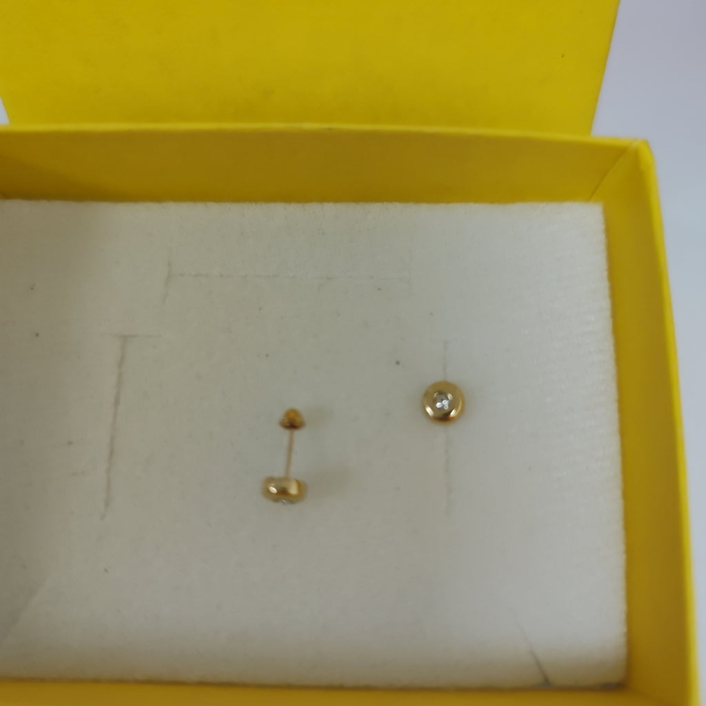 BROQUELES BROQUEL C CIRCONIA 14K 0.27 GR (NUEVO)