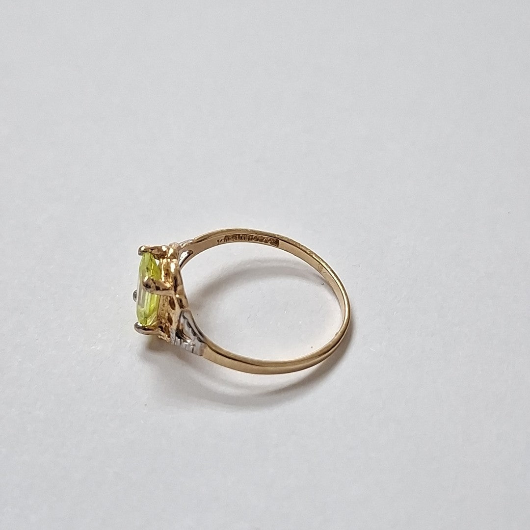 ANILLO ORO 10 K 1,10 GRMS (SEMINUEVO)