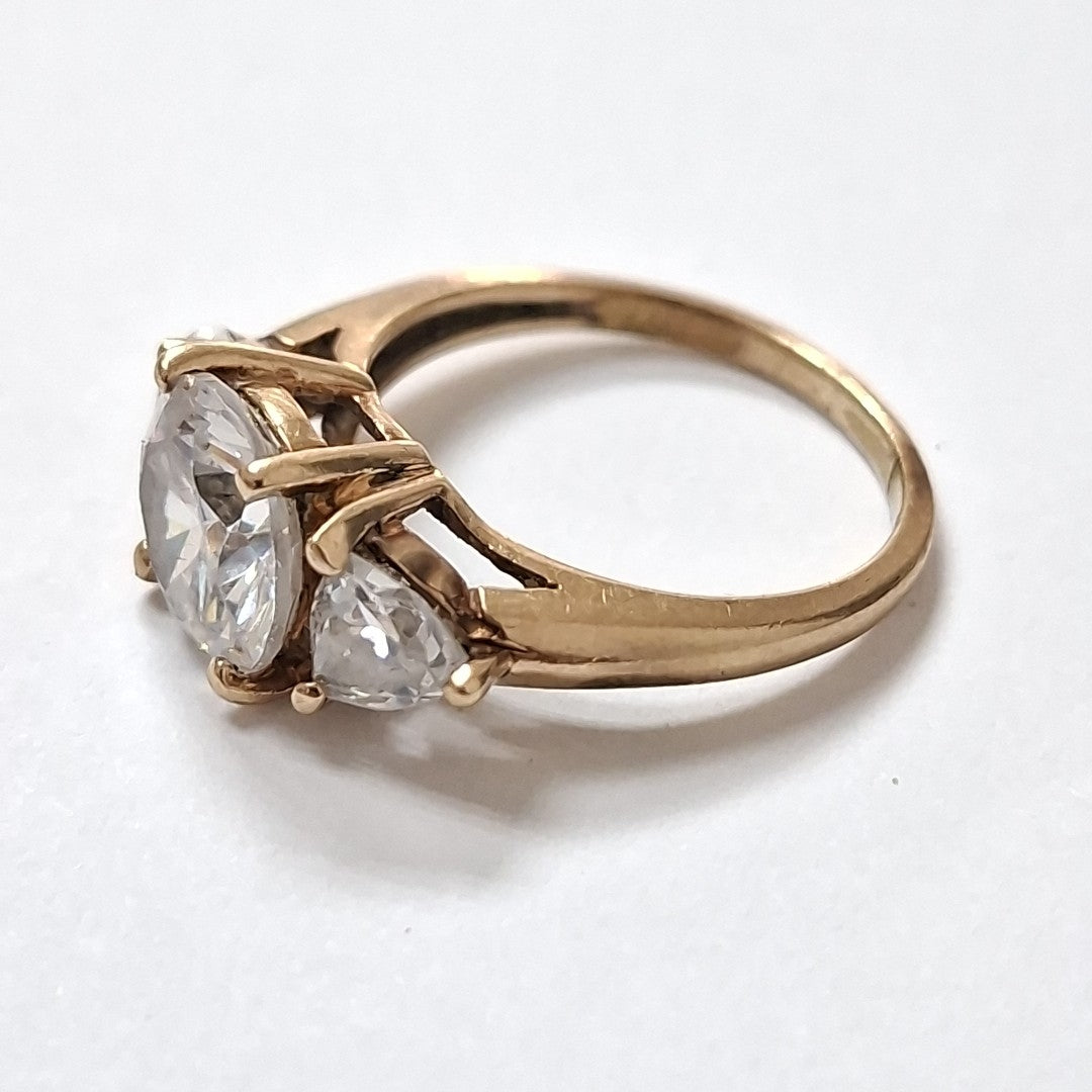 ANILLO ORO 10 K 4,10 GRMS (SEMINUEVO)