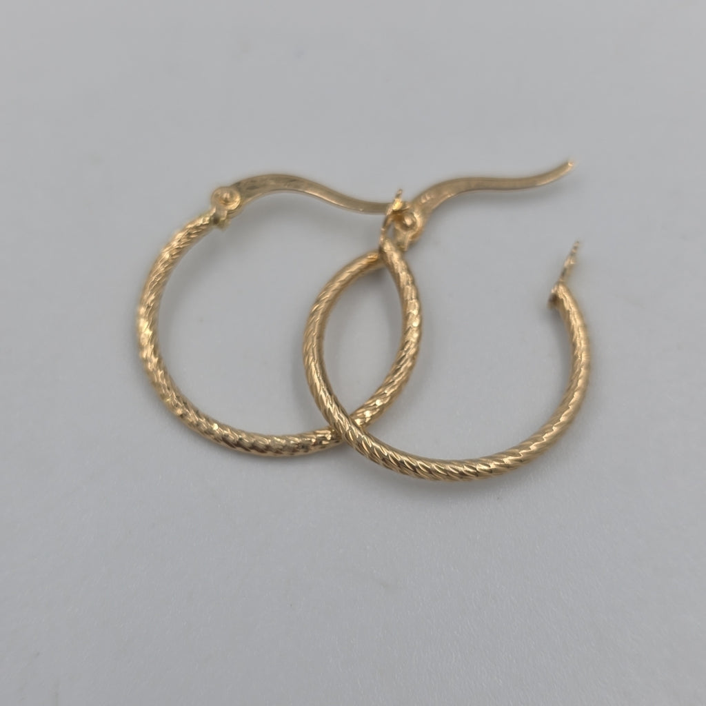 ARETES ARRACADAS 14K 1.2 GR (NUEVO)