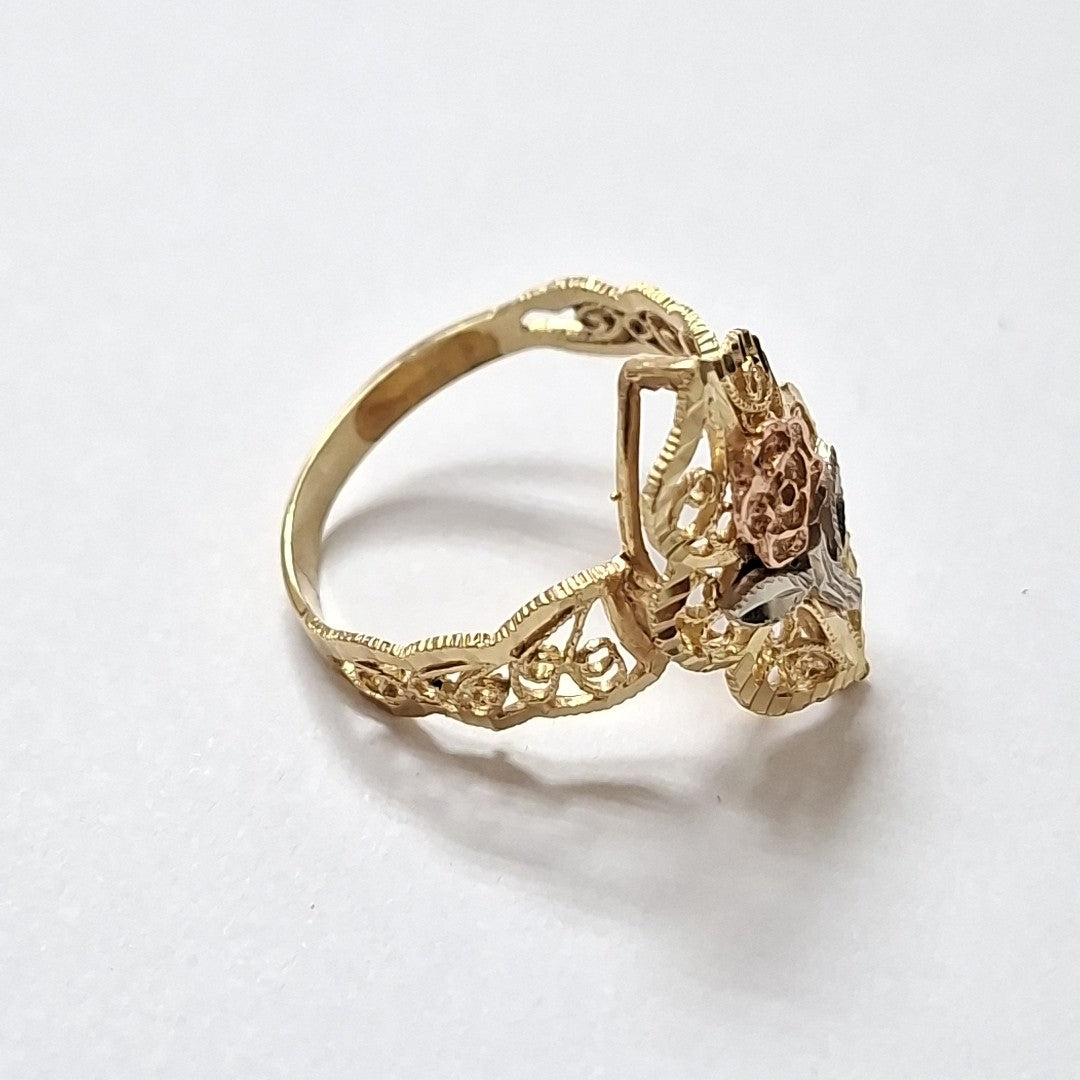ANILLO ORO 14 K 2,80 GRMS (SEMINUEVO)