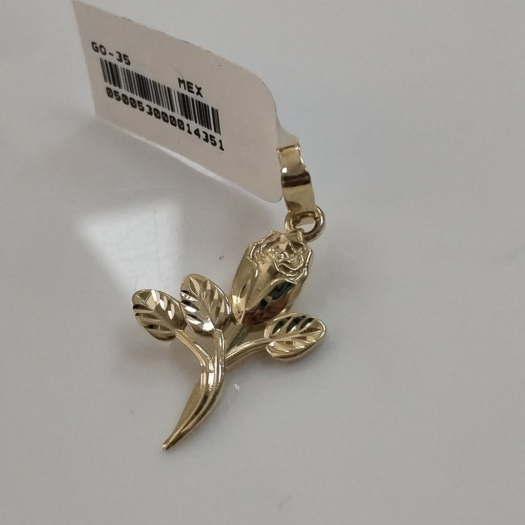 DIJE ROSA 10K 1.5 GR (NUEVO)