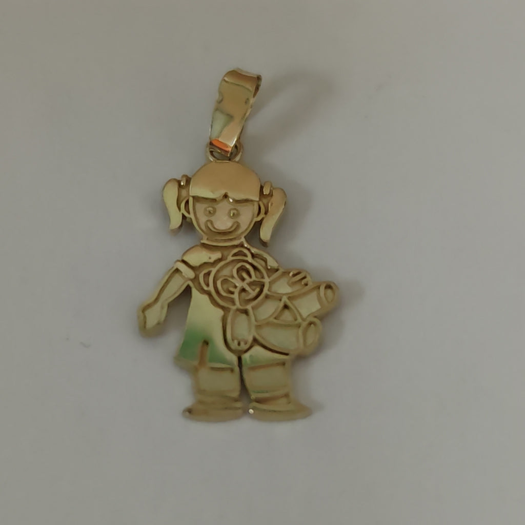 DIJE NIÑA 10K 1 GR (NUEVO)