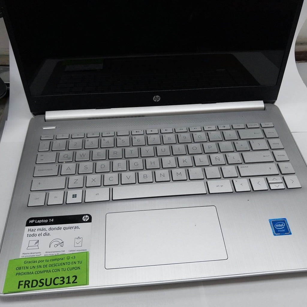 LAPTOP HP 14-DQ0519LA (2024) 128 GB SSD 4 GB RAM (SEMINUEVO)