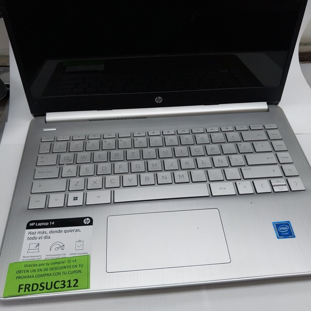LAPTOP HP 14-DQ0519LA (2024) 128 GB SSD 4 GB RAM (SEMINUEVO)