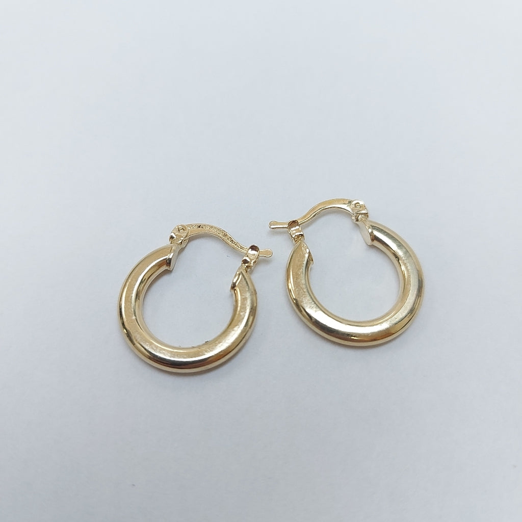 ARETES ARRACADAS 14K 1.6 GR (NUEVO)