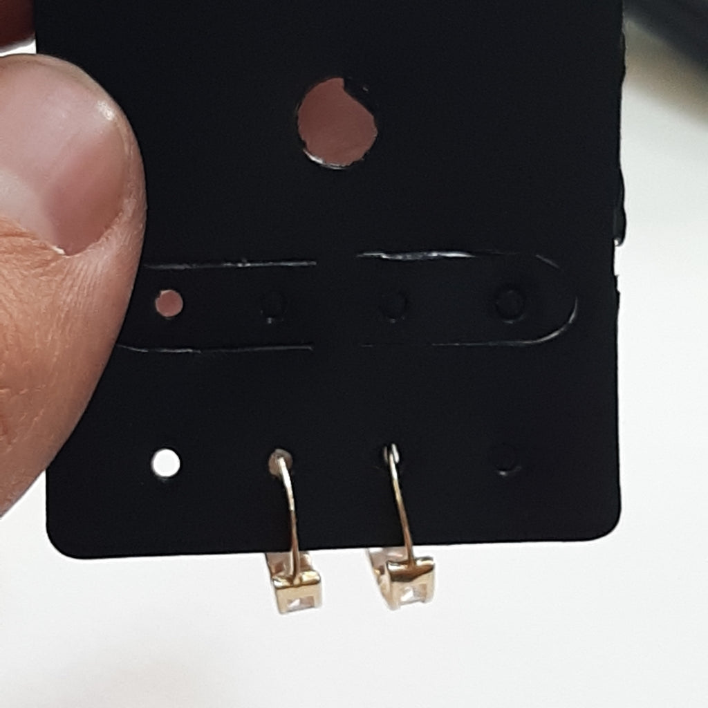 ARRACADAS PAR ORO 10 K 1.2 GRMS (SEMINUEVO)