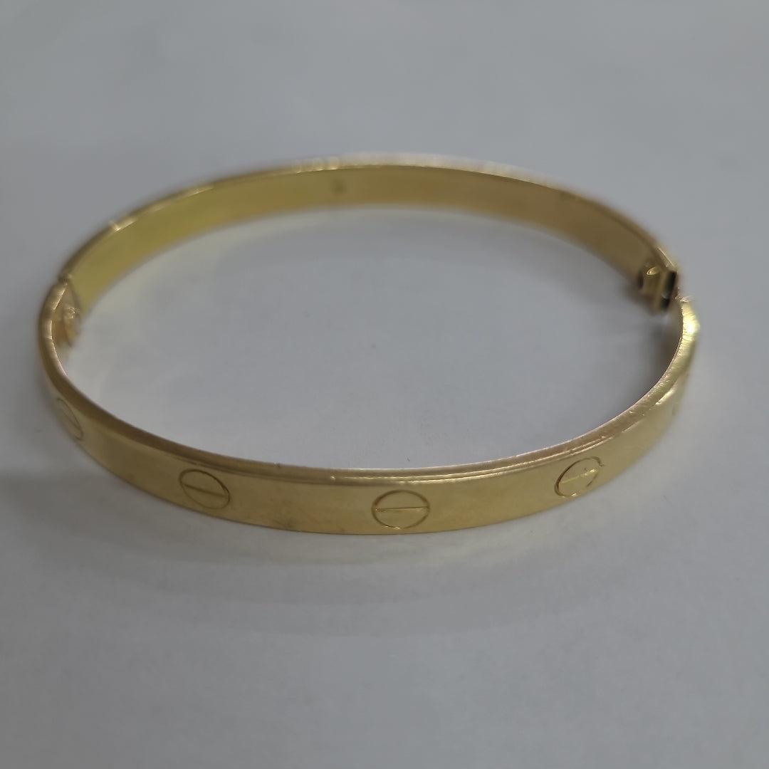PULSERA RIGIDA ORO 18 K 35,20 GRMS (SEMINUEVO)