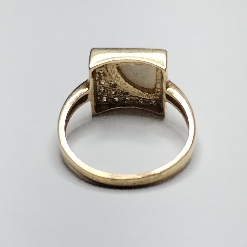 ANILLO ORO 14 K 4.3 GRMS (SEMINUEVO)