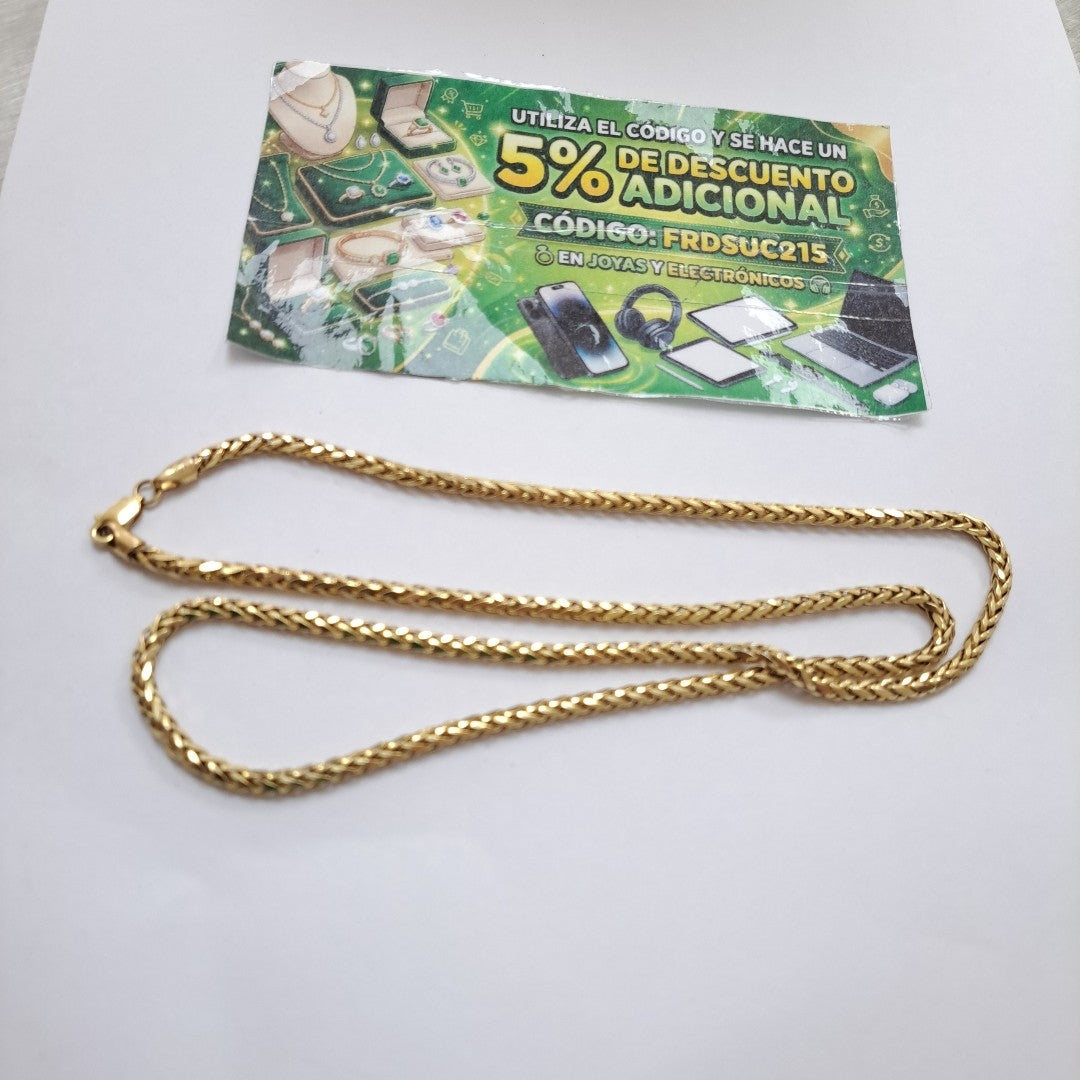 CADENA ORO 10 K 9.9 GRMS (SEMINUEVO)