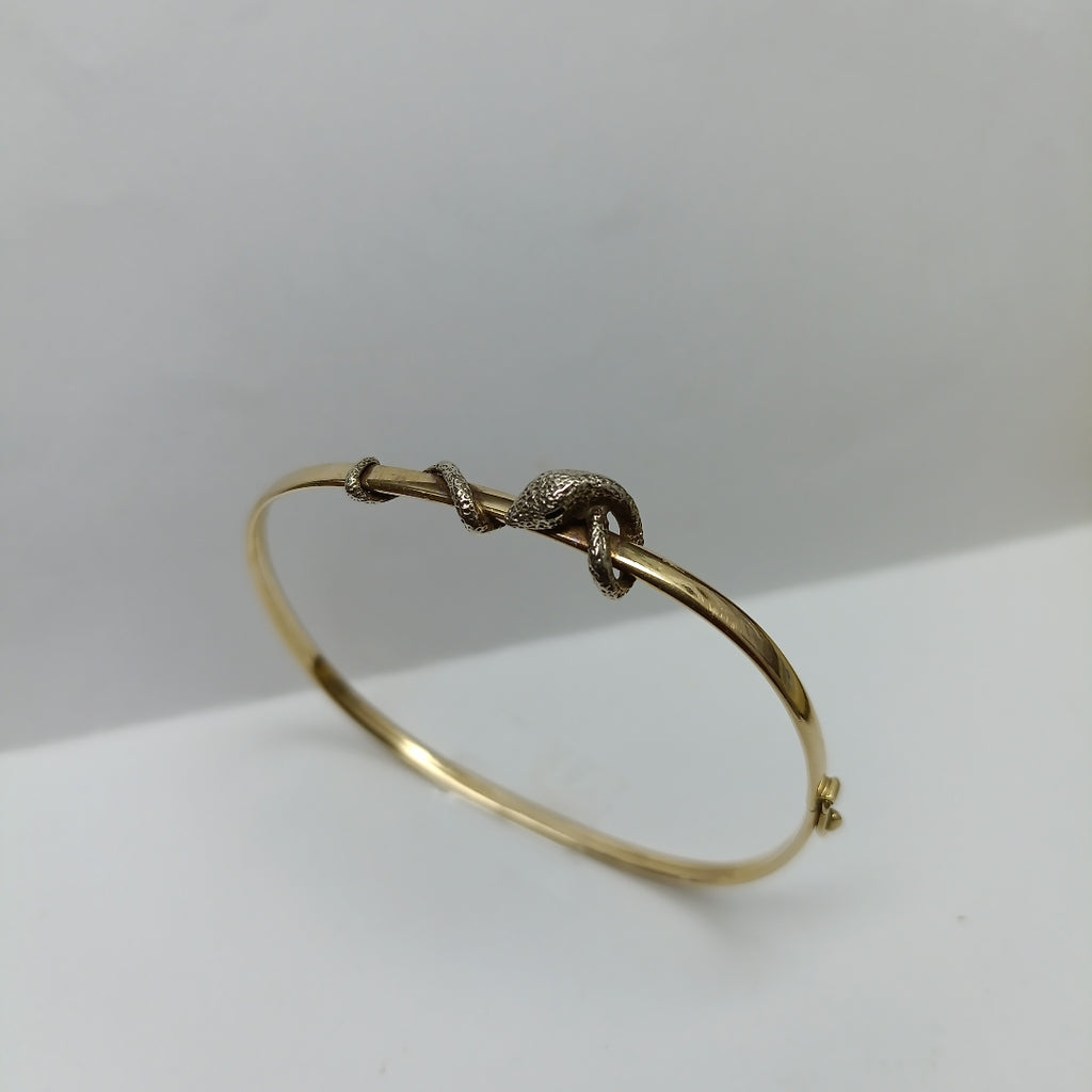 PULSERA RIGIDA ORO 14 K 5,20 GRMS (SEMINUEVO)