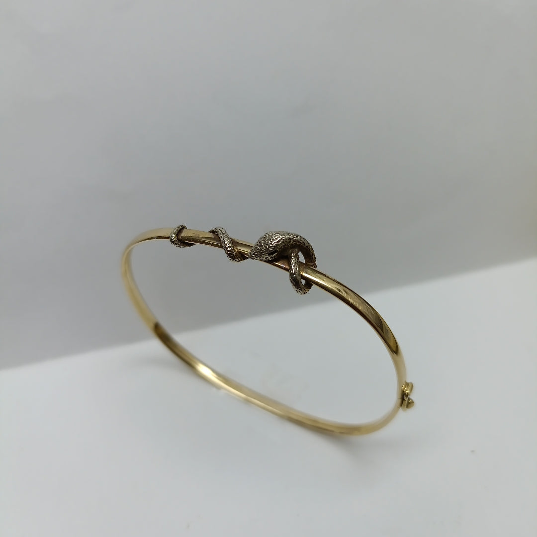 PULSERA RIGIDA ORO 14 K 5,20 GRMS (SEMINUEVO)